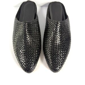 Cole Haan Black Woven Slip-On Loafers